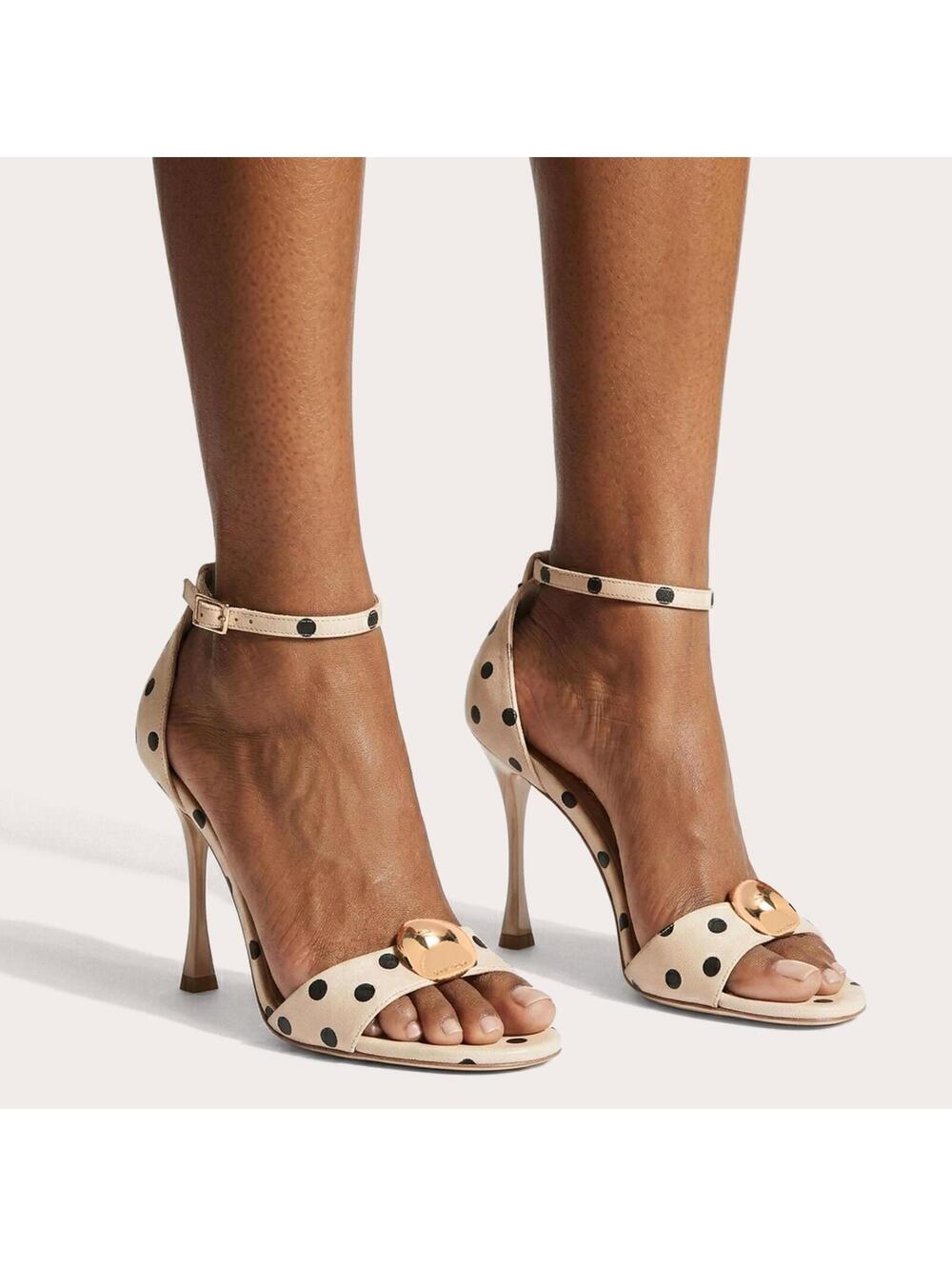 Carvela Incanto Polka Dot Bone EU 38.5 / US 7.5